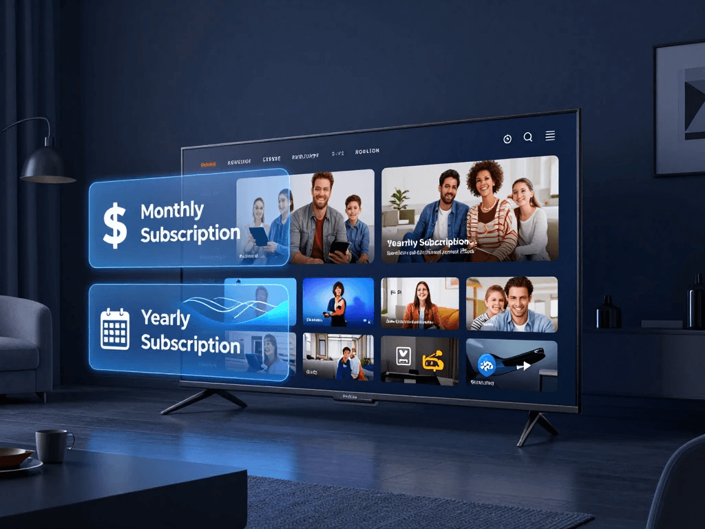 monthly vs yearly IPTV Subscription comparison