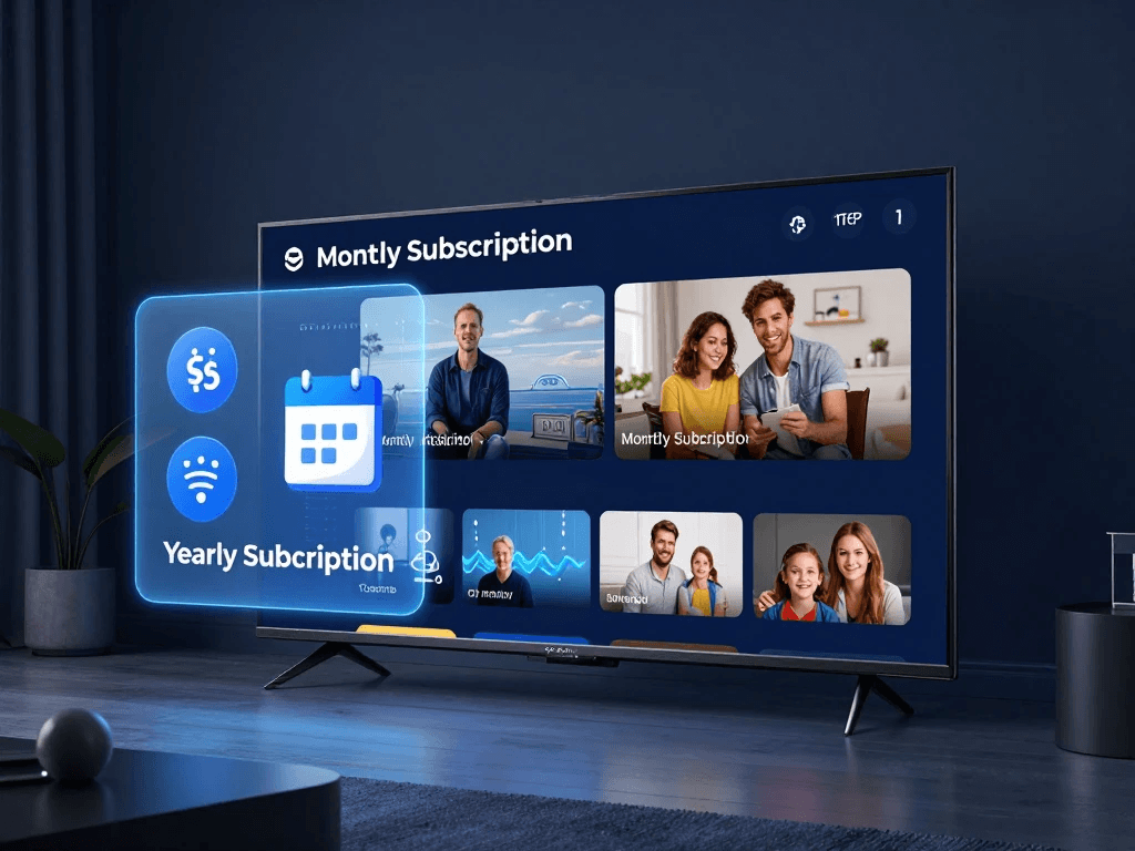 monthly vs yearly IPTV Subscription comparison