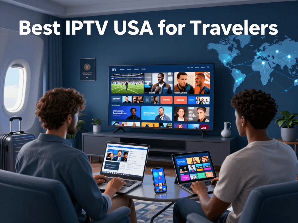 Best IPTV USA streaming solution for watching American channels during international travel