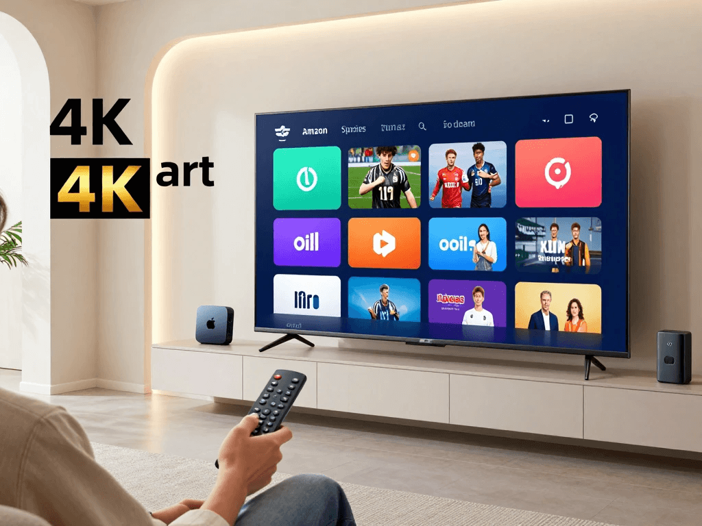 Best IPTV provider review with Smart TV, streaming devices, and online television