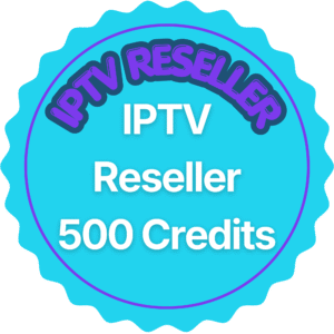 IPTV Reseller 500 Credits