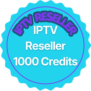 IPTV Reseller 1000 Credits