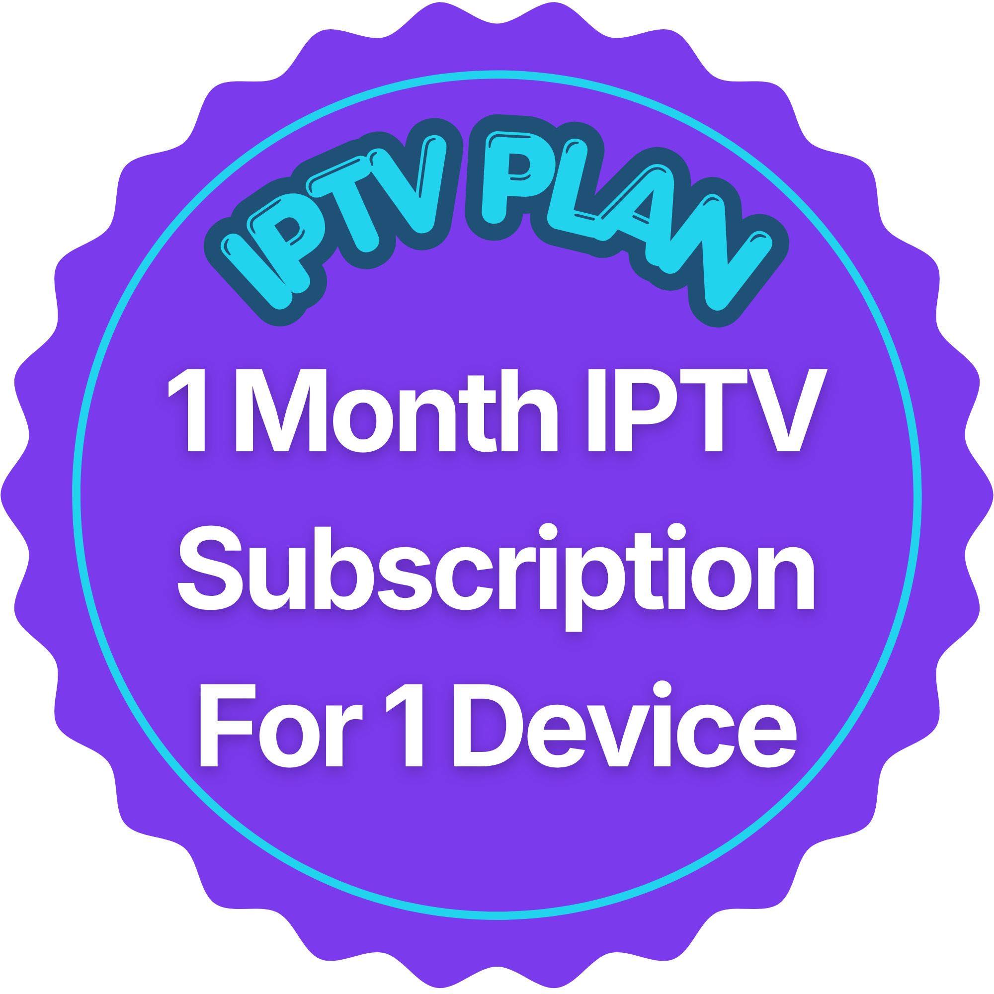 1 Month IPTV Subscription for 1 Device