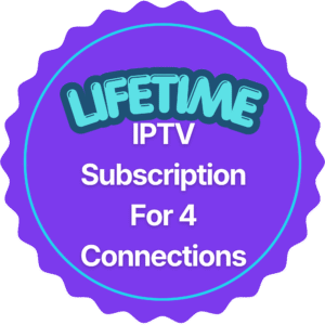 Lifetime IPTV Subscription For 4 Connections