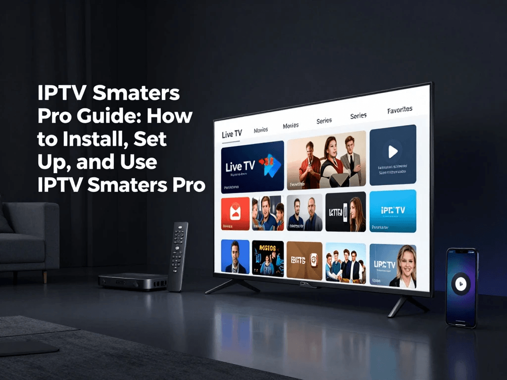 Installing IPTV Smarters Pro on a compatible streaming device