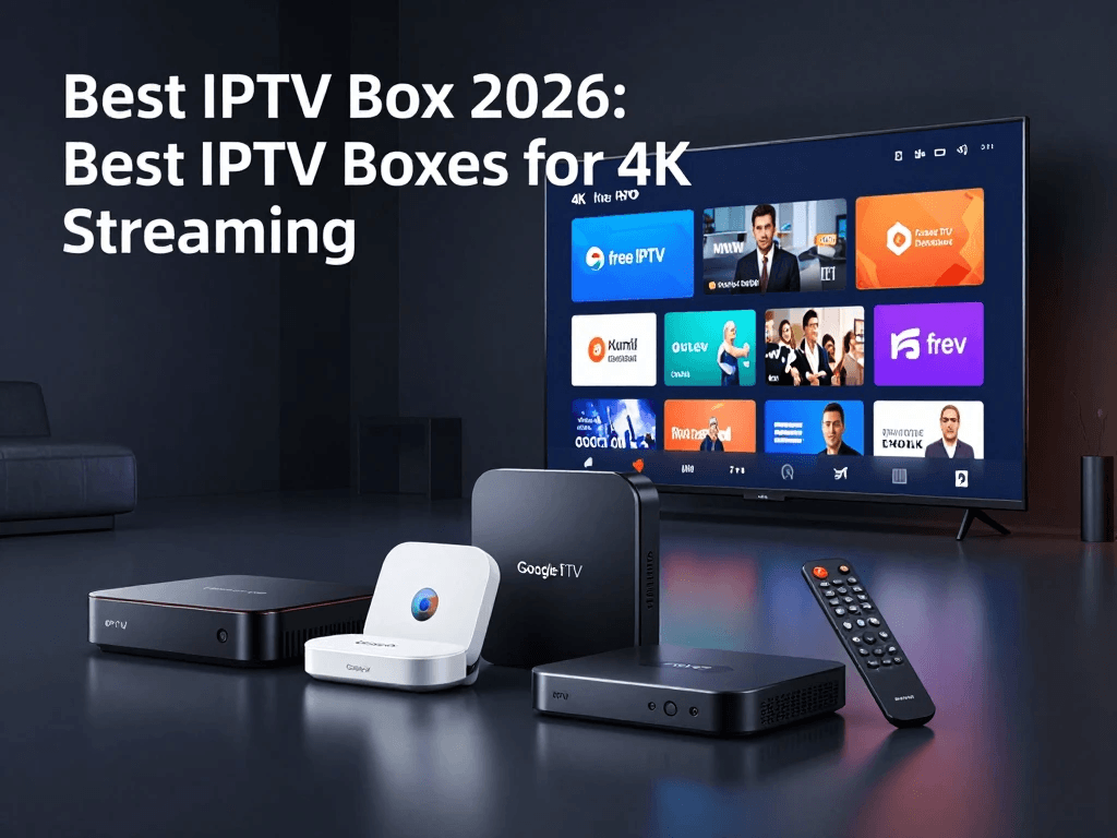 Best IPTV boxes for 4K streaming in 2026