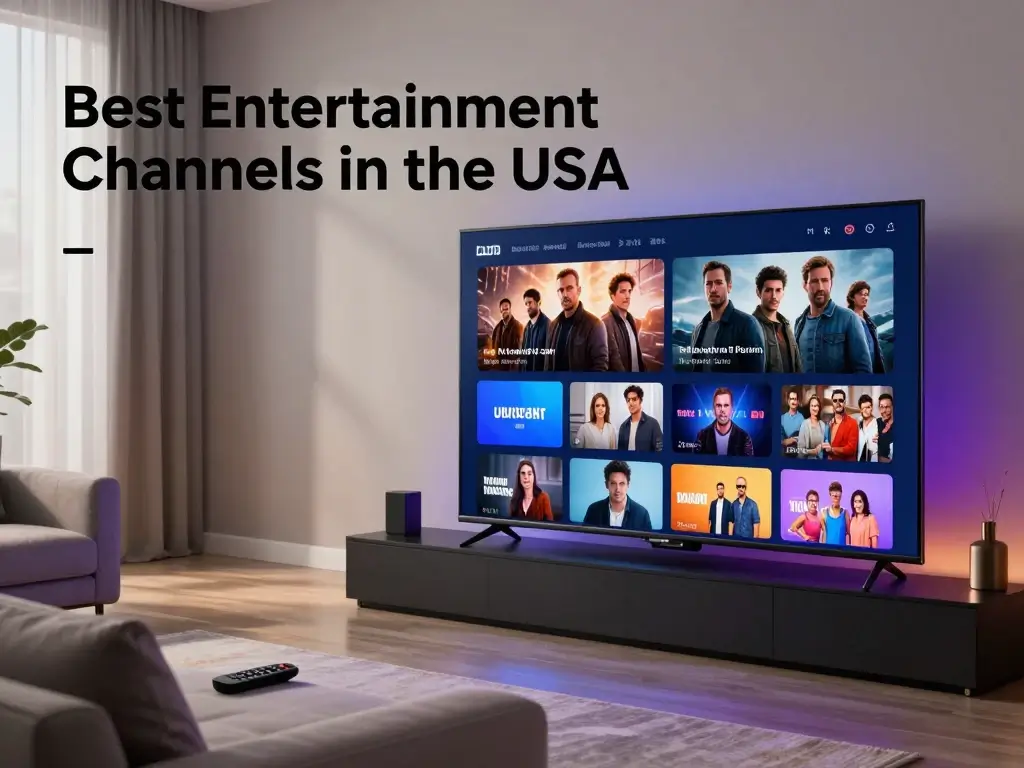 Best entertainment channels in the USA on a smart TV