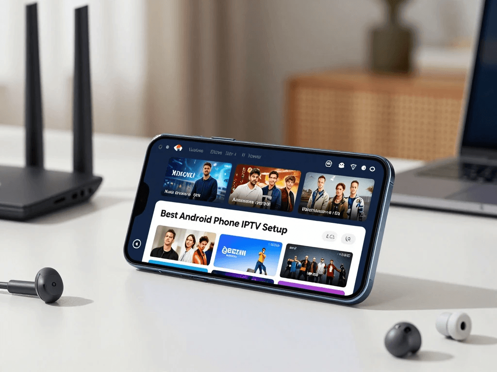 Best IPTV apps installed on an Android phone for IPTV streaming