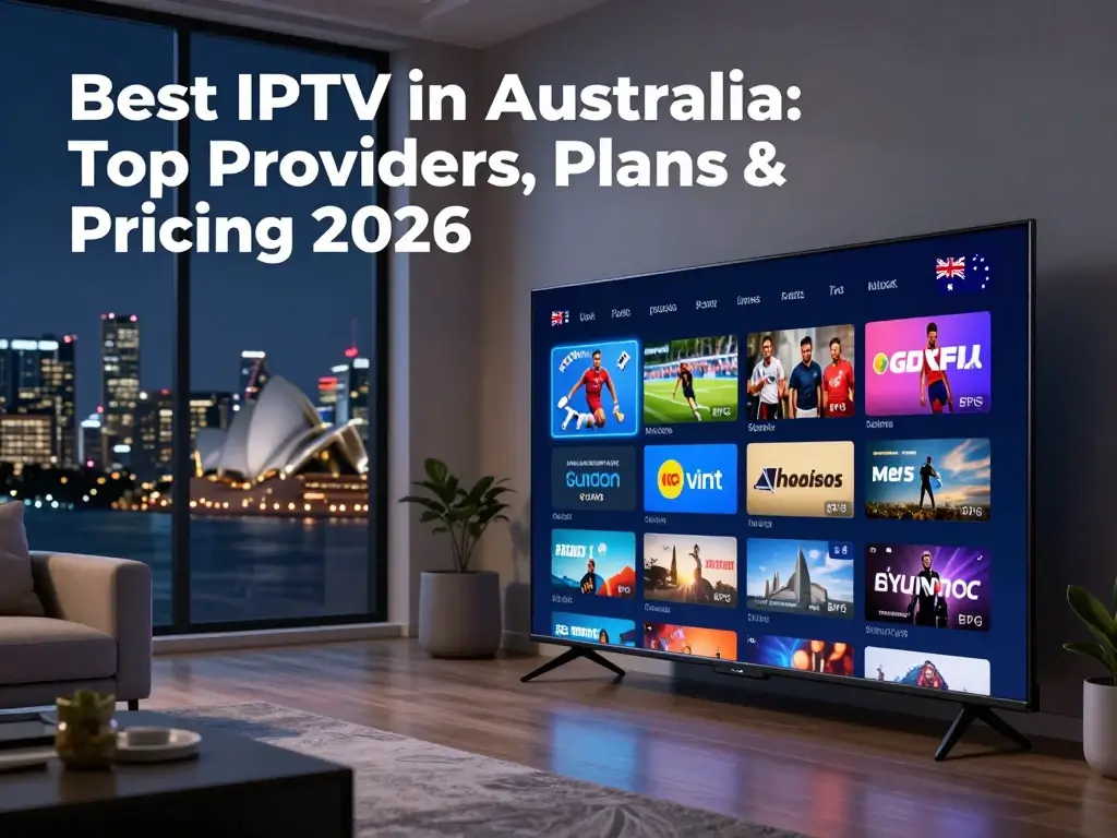 Best IPTV in Australia 2026 with live TV, sports and entertainment on a Smart TV