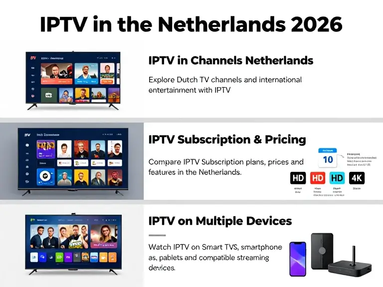 IPTV channels Netherlands and Dutch TV on Smart TV