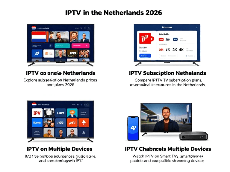 IPTV in the Netherlands with Dutch TV channels and streaming