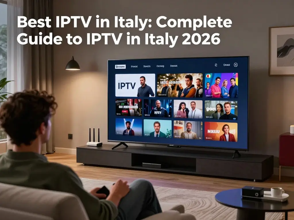 Watching IPTV in Italy on a Smart TV