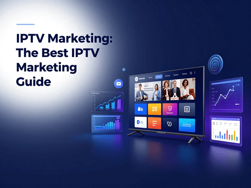 IPTV marketing strategy with SEO, analytics, and digital growth