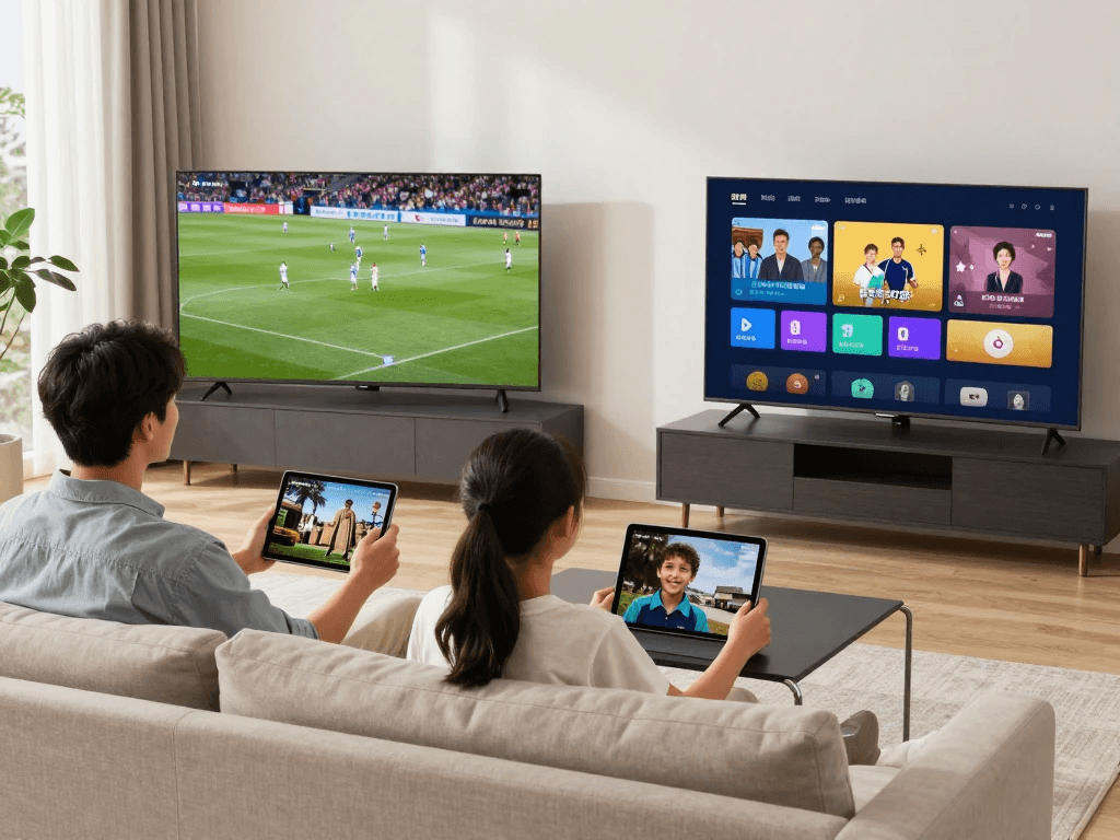 IPTV for Families streaming on multiple devices