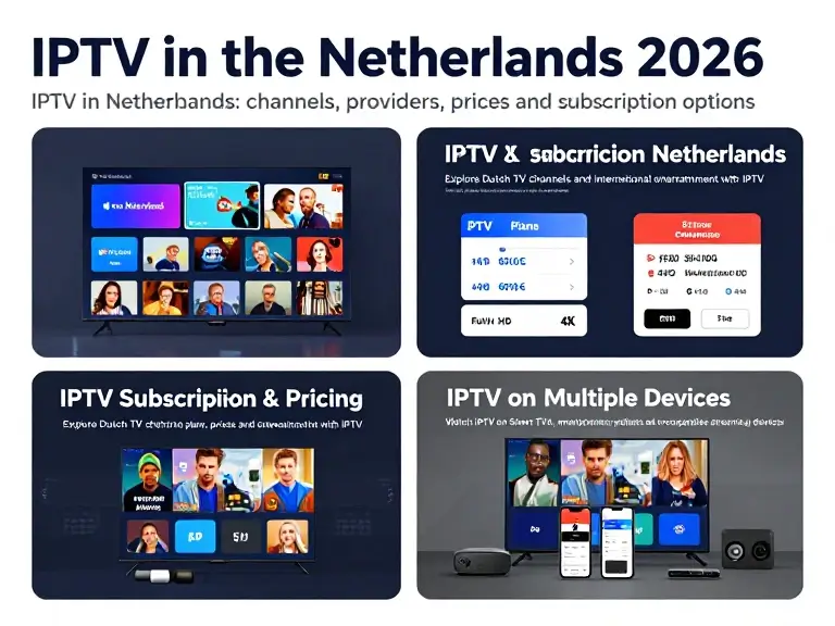 IPTV Netherlands on Smart TV smartphone tablet and streaming device