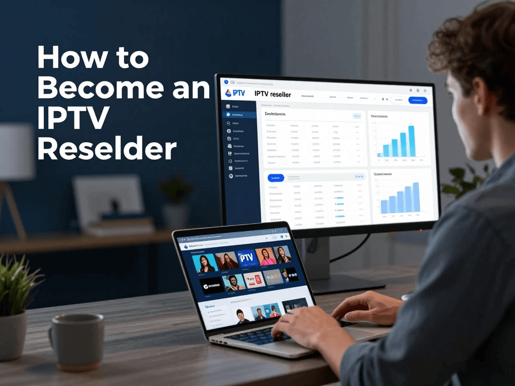 IPTV reseller program dashboard and business management