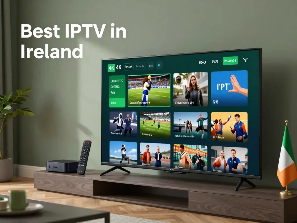 IPTV setup on Smart TV in Ireland