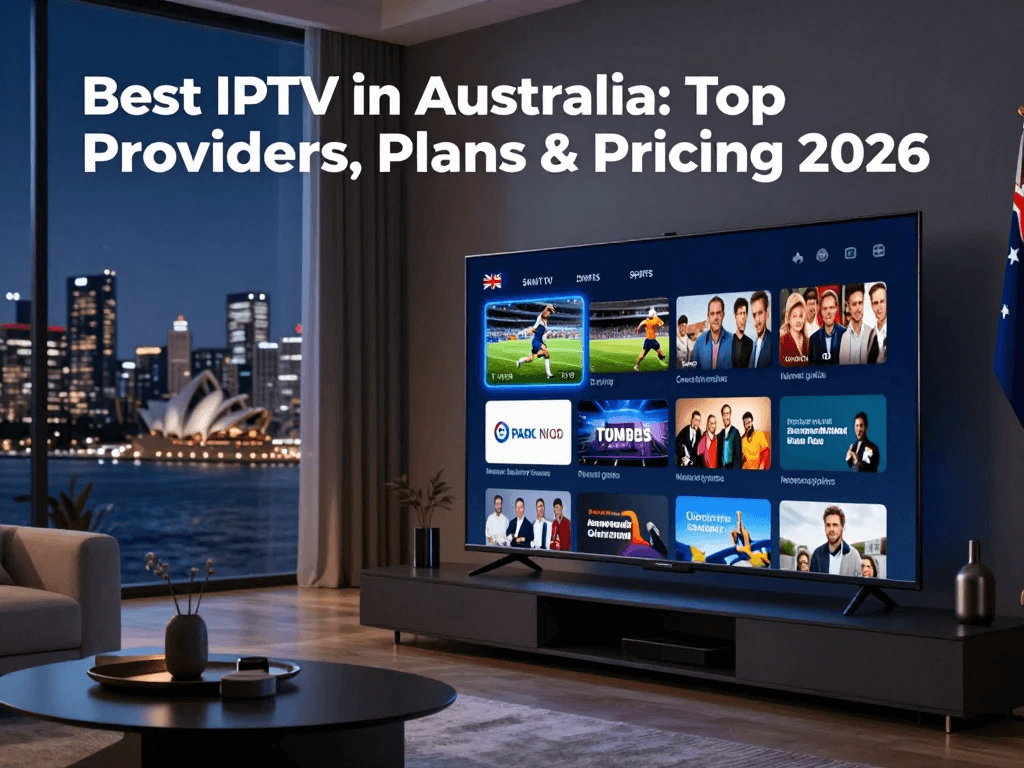IPTV streaming on a Smart TV in an Australian home