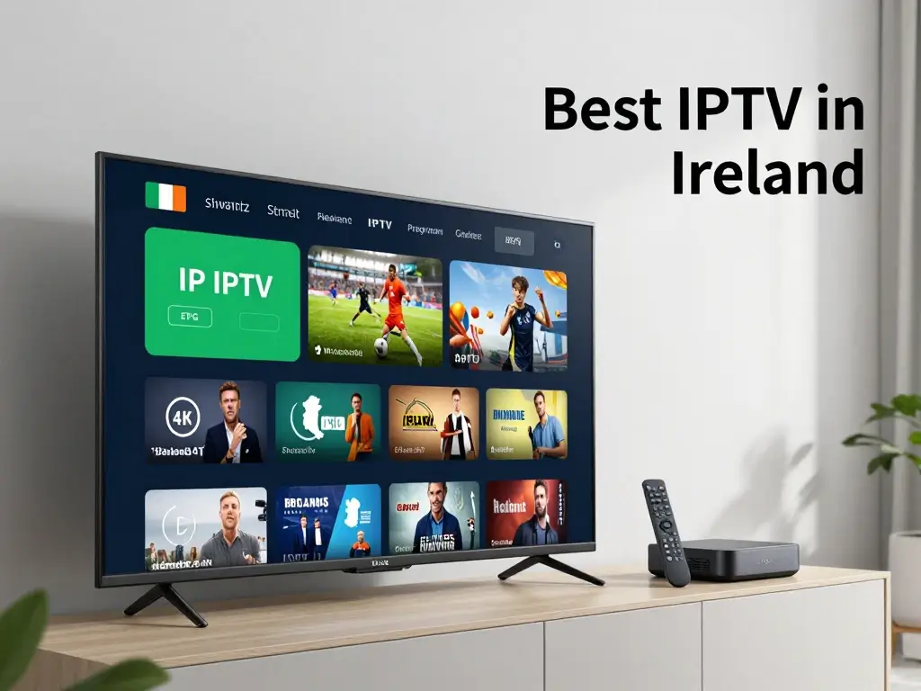 4K IPTV streaming in Ireland on Smart TV