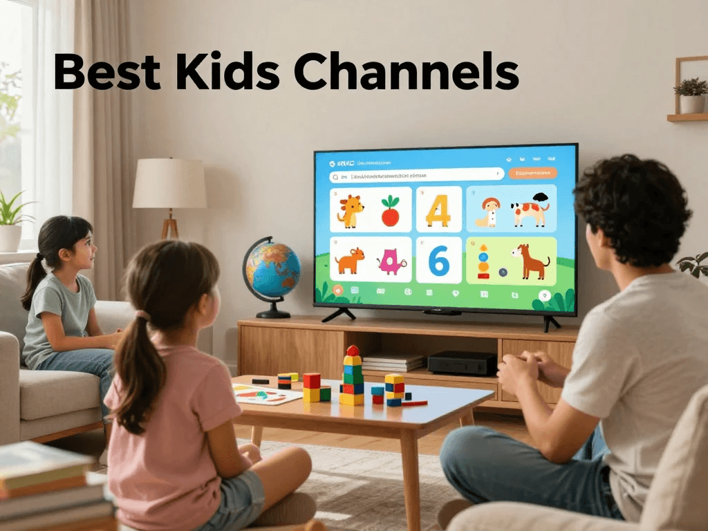 Kids Channels for different ages and interests