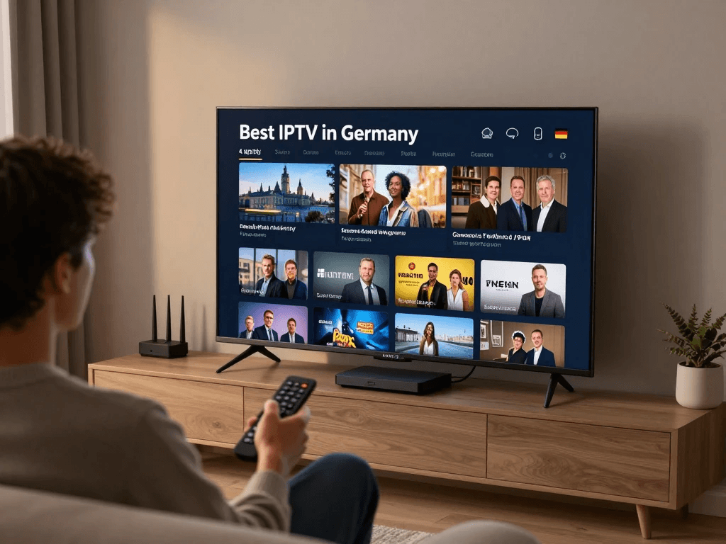 Legal IPTV streaming service in Germany