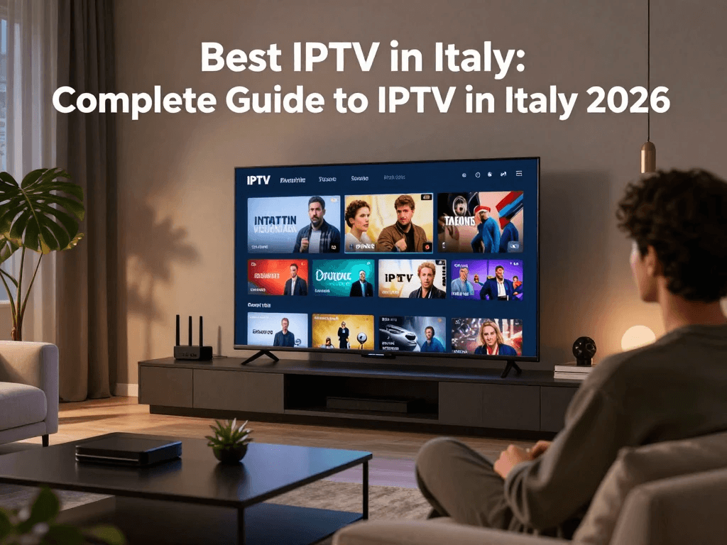 Legal IPTV and streaming services in Italy
