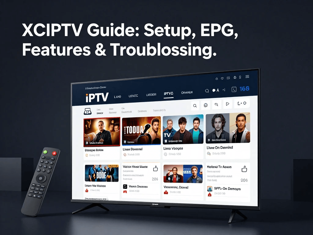 XCIPTV compatible devices including Android TV and mobile