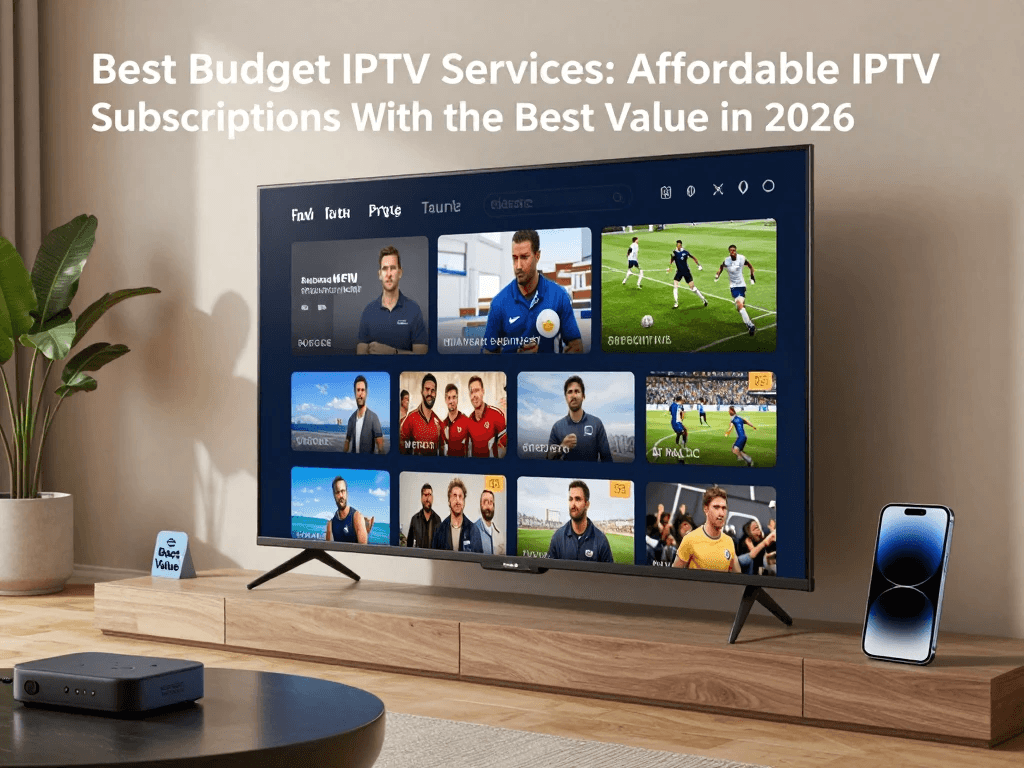Best Budget IPTV services and affordable IPTV subscriptions in 2026