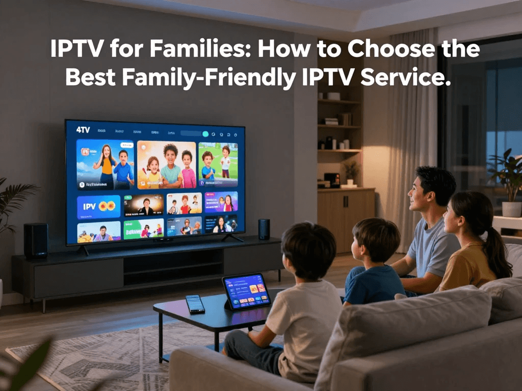 Comparing the best IPTV services for families
