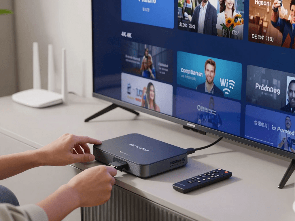 Formuler setup guide for beginners with TV and streaming box