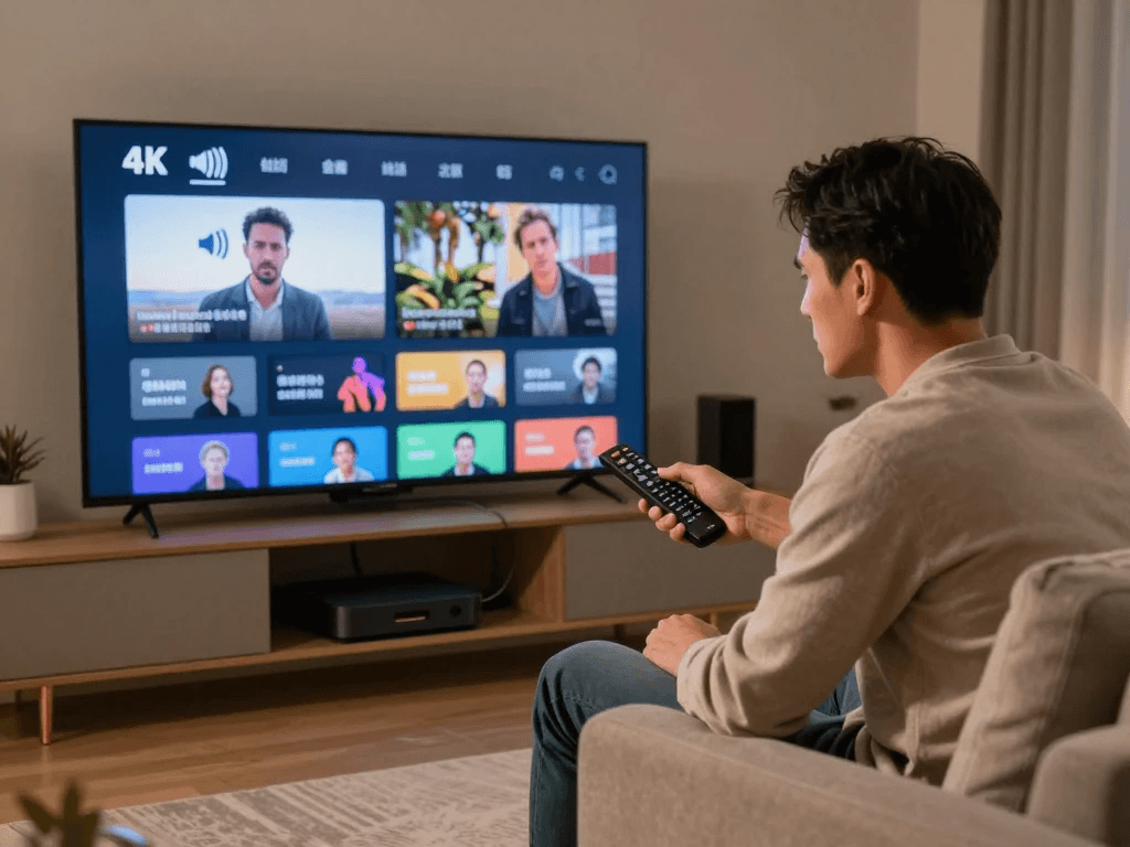 IPTV audio not working with picture playing but no sound on a smart TV