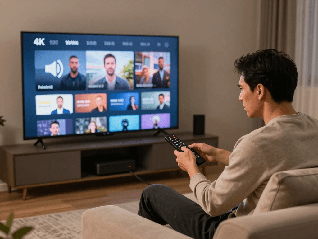 Checking HDMI and soundbar connections when IPTV audio is not working