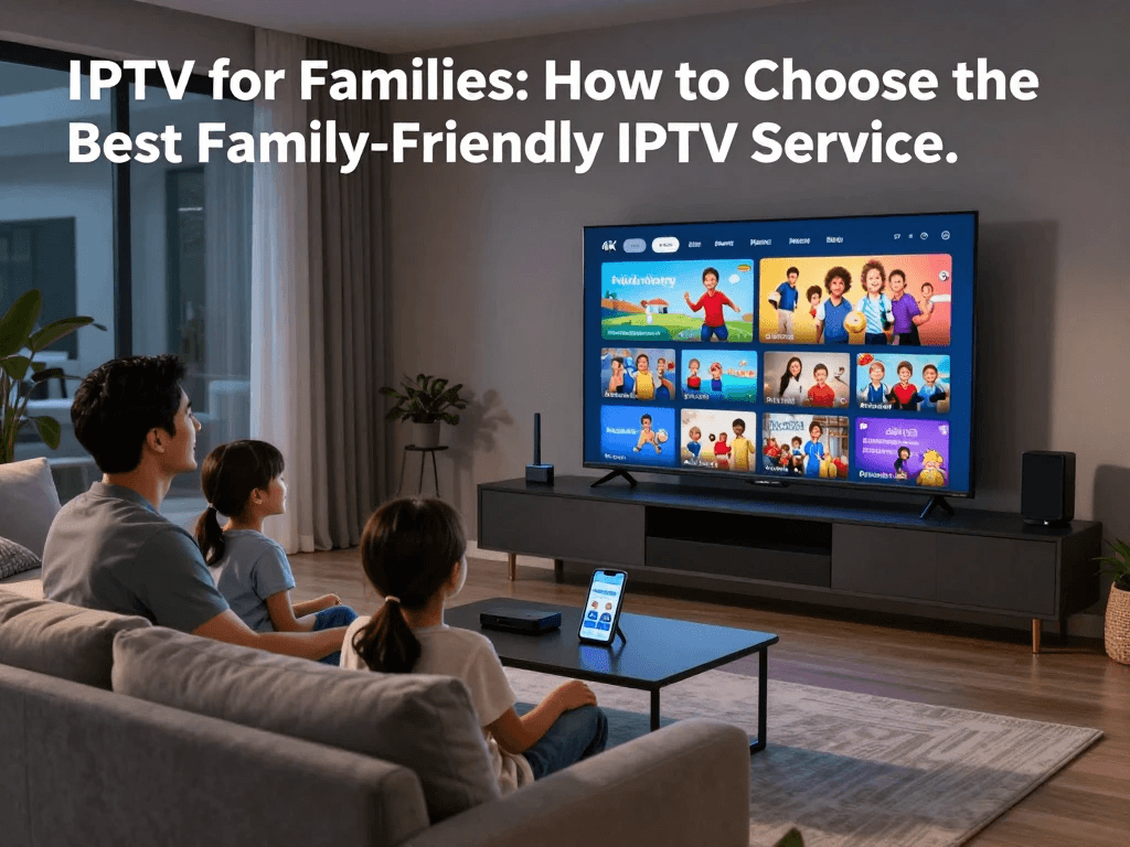 IPTV parental controls for children and family viewing