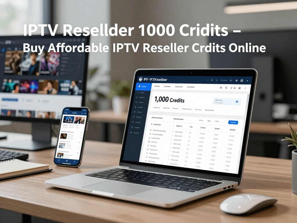 IPTV Reseller 1000 Credits – Buy Affordable IPTV Reseller Credits Online