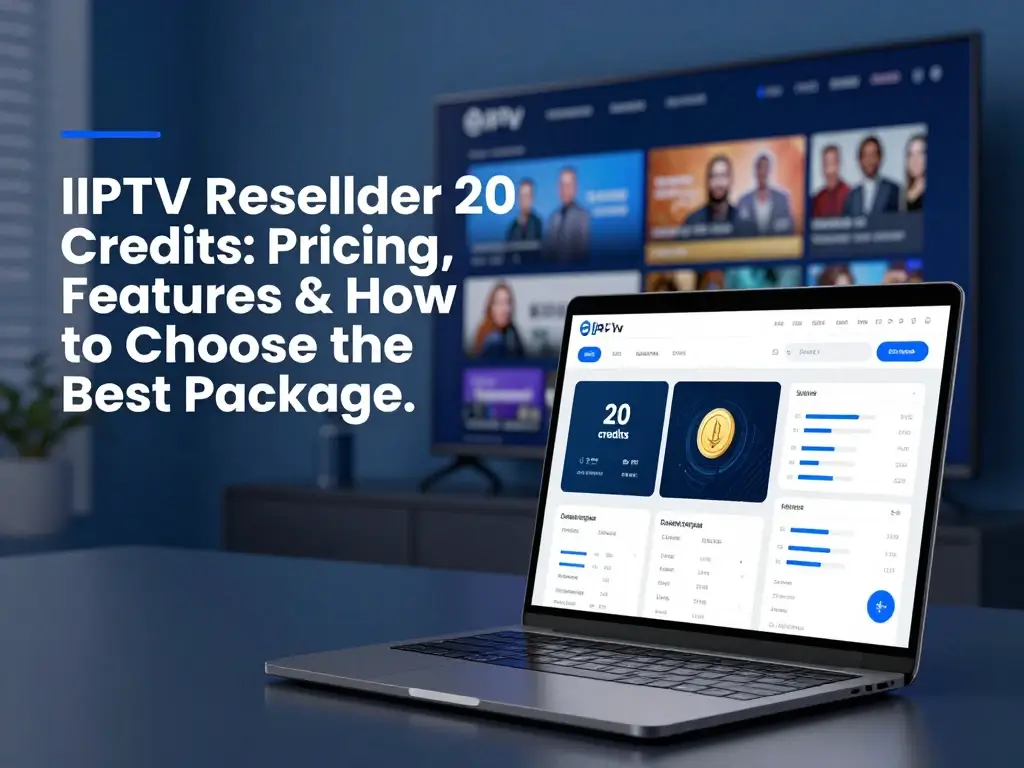 IPTV reseller 20 credits pricing and package guide