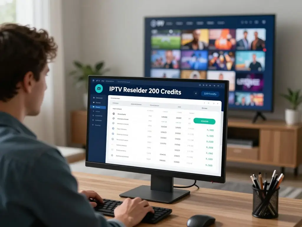 IPTV Reseller 200 Credits business package