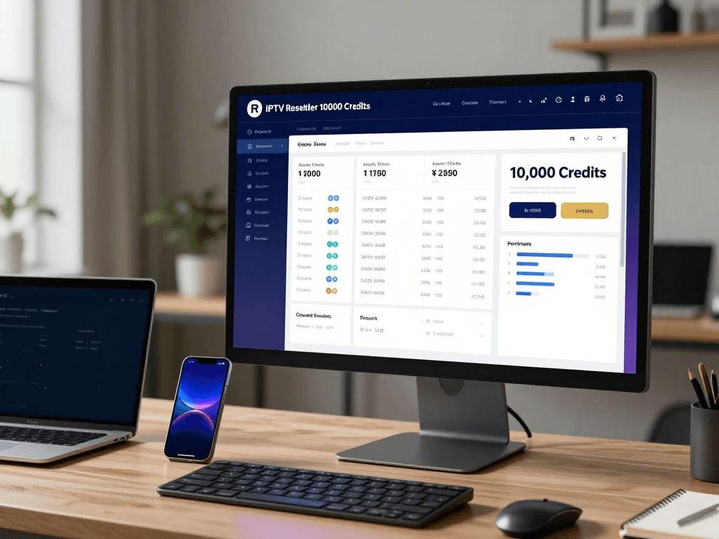 IPTV reseller bulk credits pricing