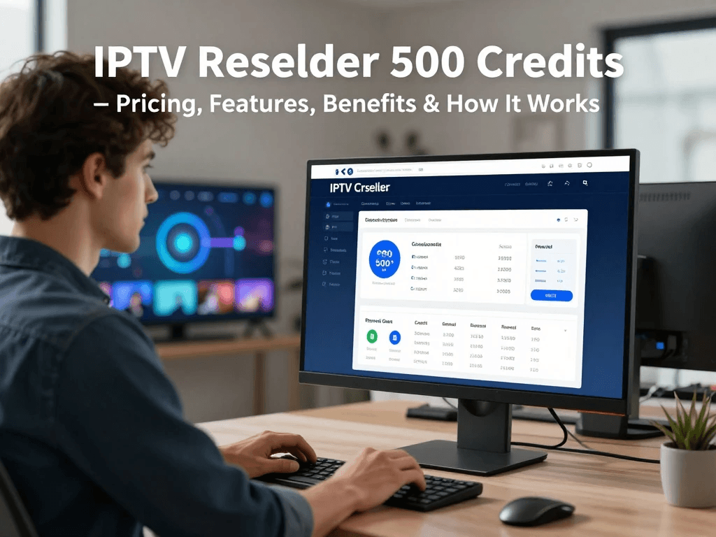 IPTV reseller credit management