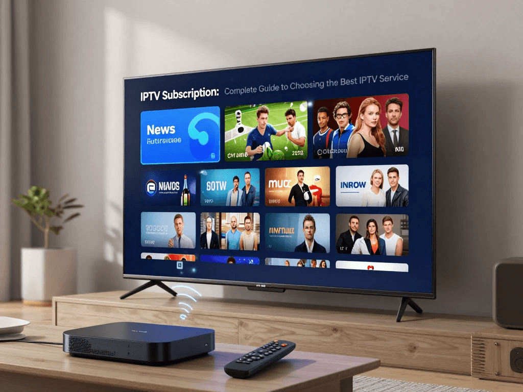 IPTV subscription on smart TV, streaming device, and mobile devices