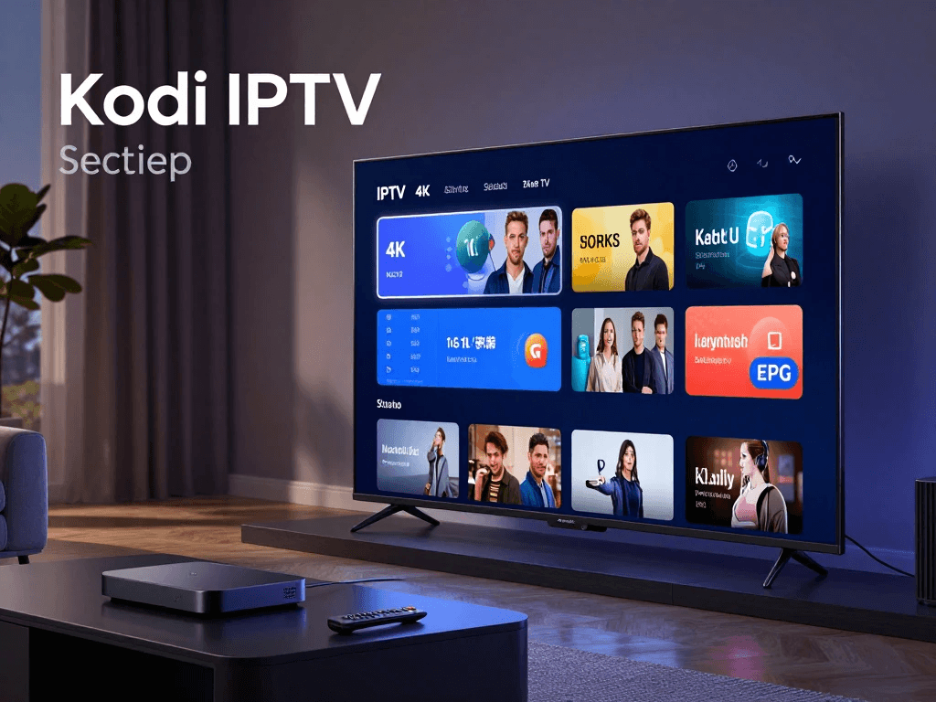 Adding an M3U IPTV playlist to Kodi