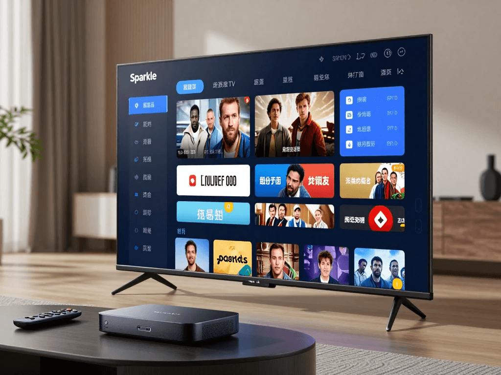 Sparkle TV IPTV player features