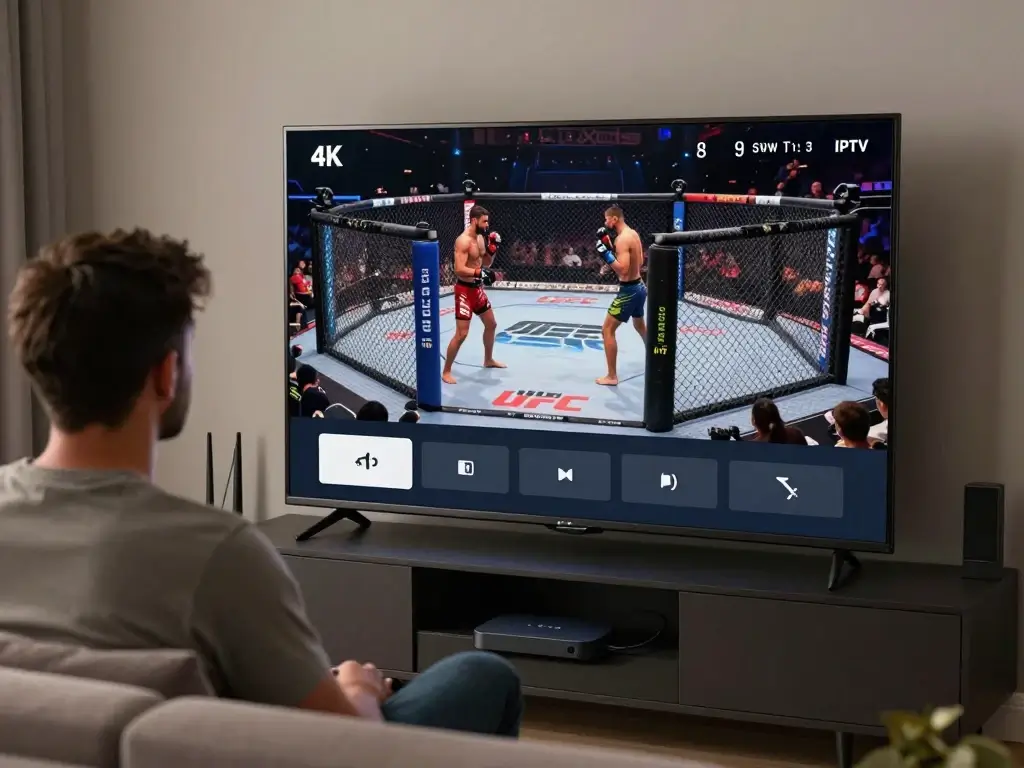 UFC on IPTV live fights in the USA