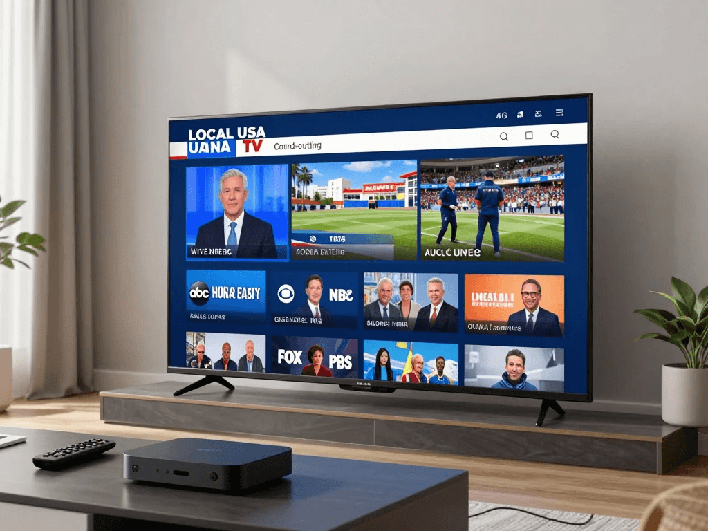 Watch local TV channels without cable