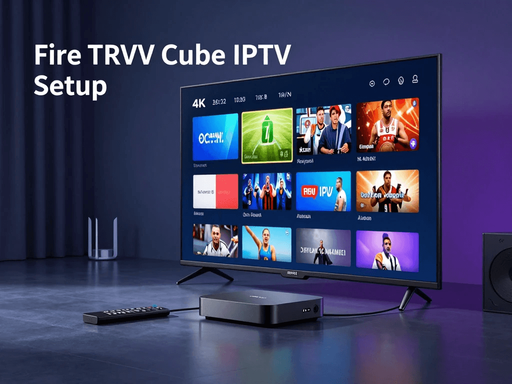 4K IPTV streaming on Fire TV Cube