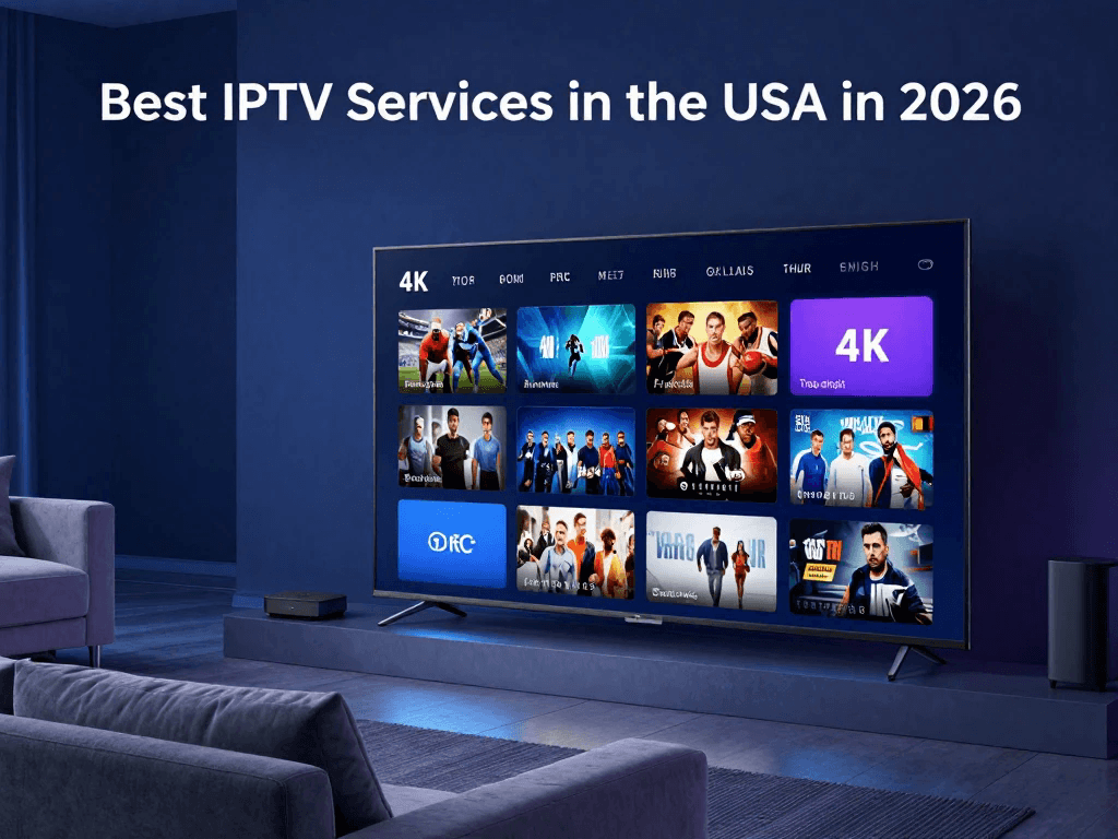 Best IPTV service in USA 2026 on a 4K smart TV