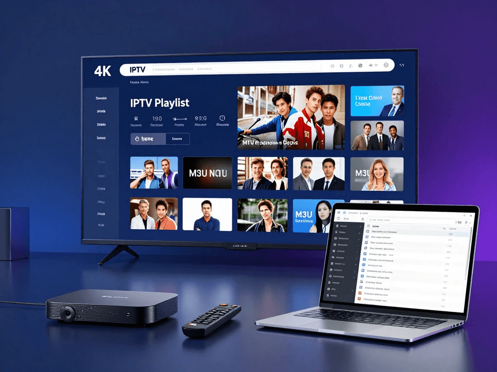 IPTV Playlist on Firestick Smart TV Android and Apple devices
