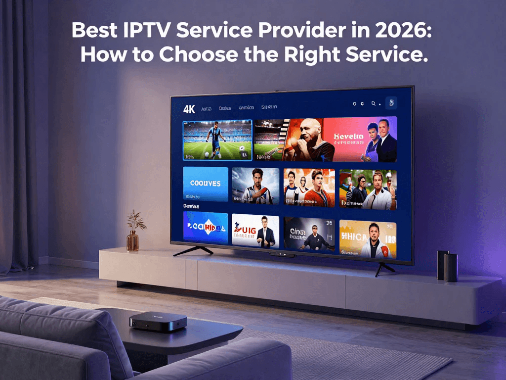 4K IPTV streaming quality and internet speed for smooth television playback